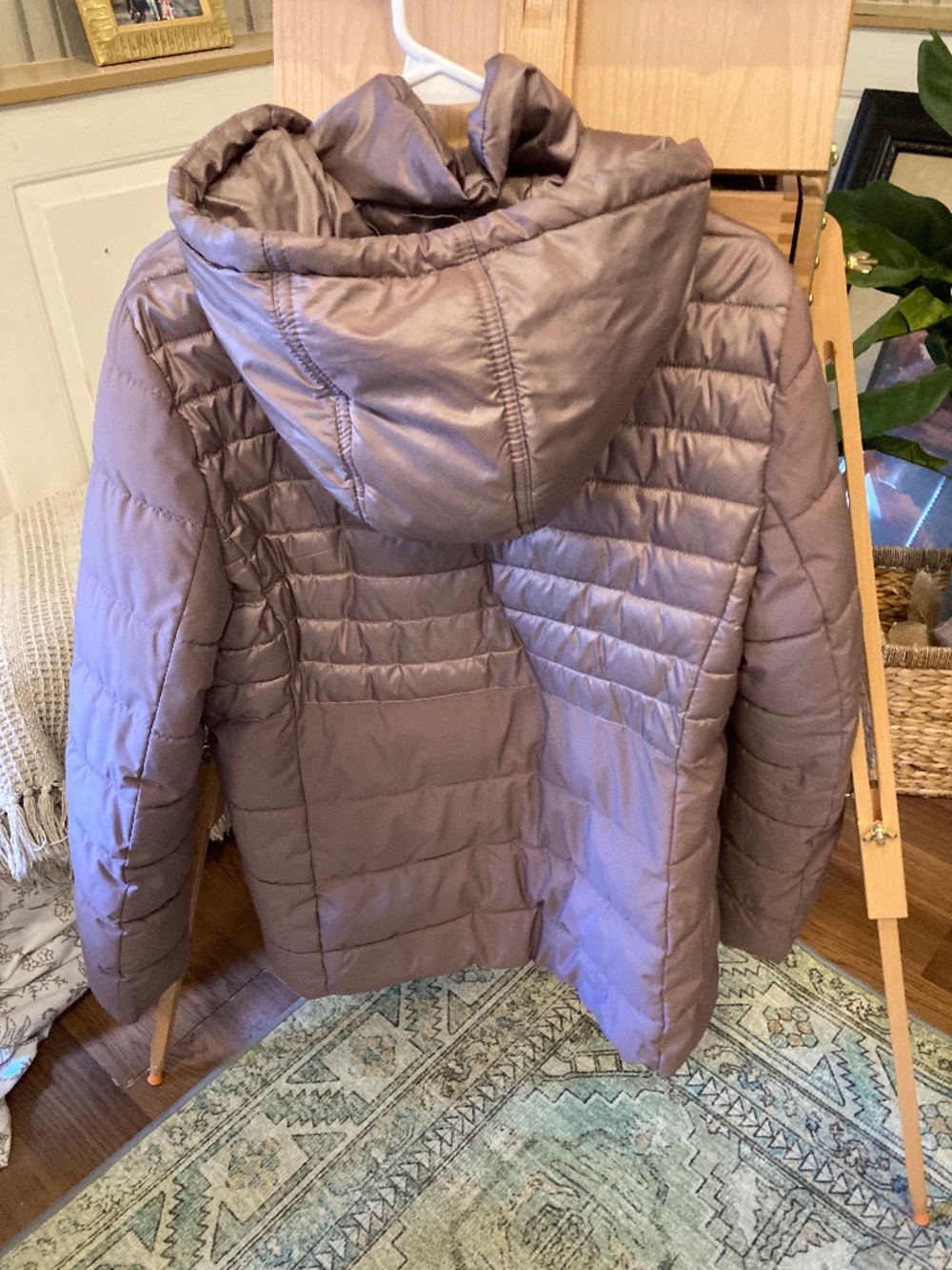 Pink winter jacket medium - Picture 2 of 4